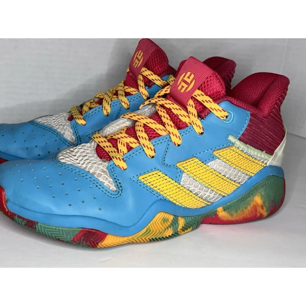 Adidas Harden Stepback Kids Basketball Shoes FX7227 Multicolor Toy Story